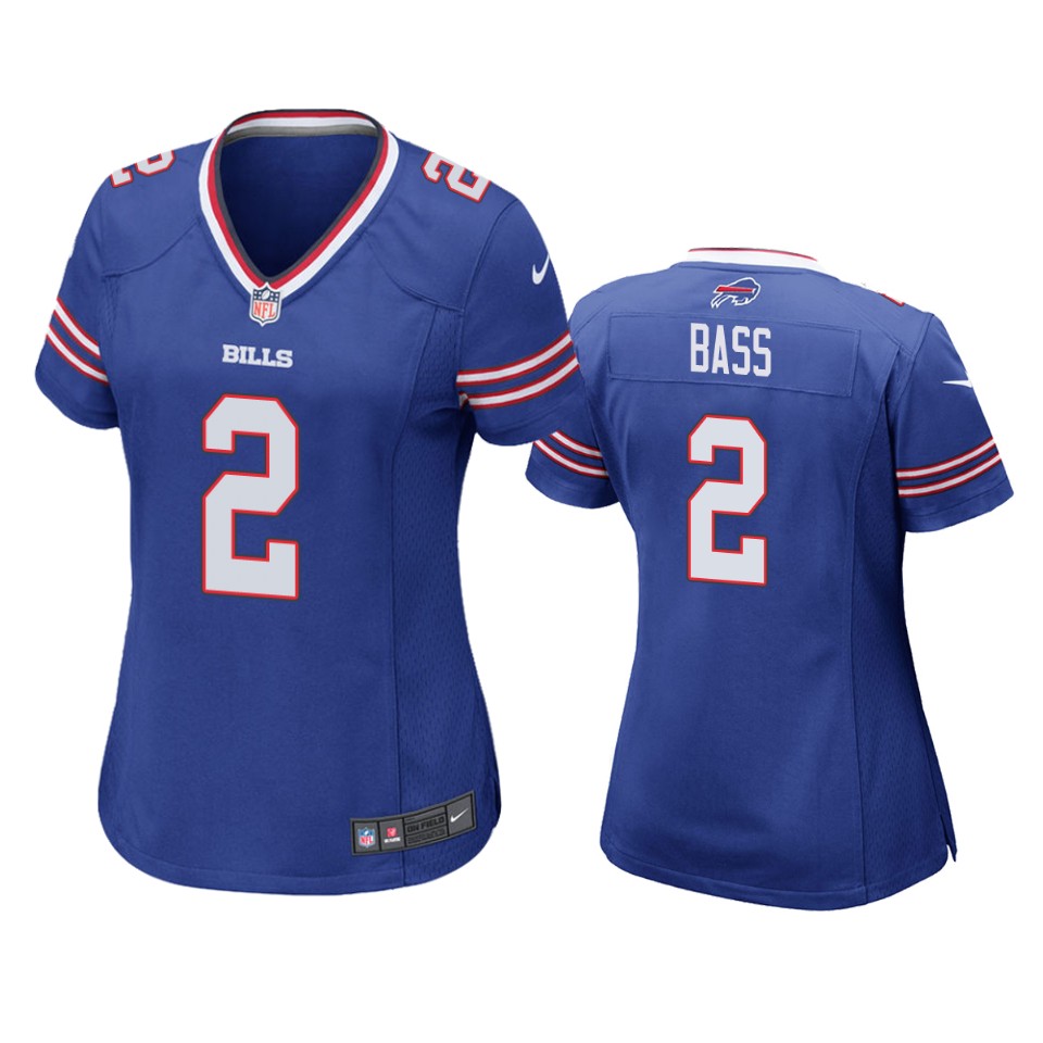 women tyler bass bills royal game jersey
