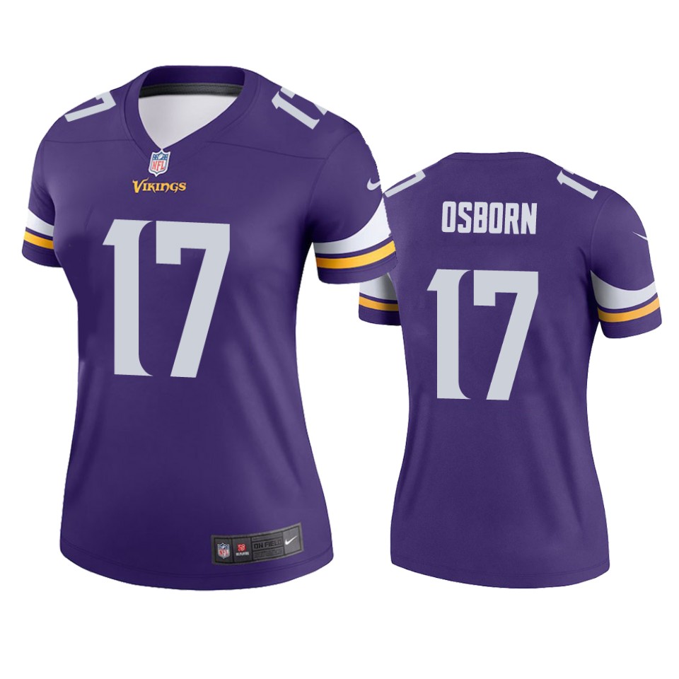 women vikings k.j. osborn purple legend jersey