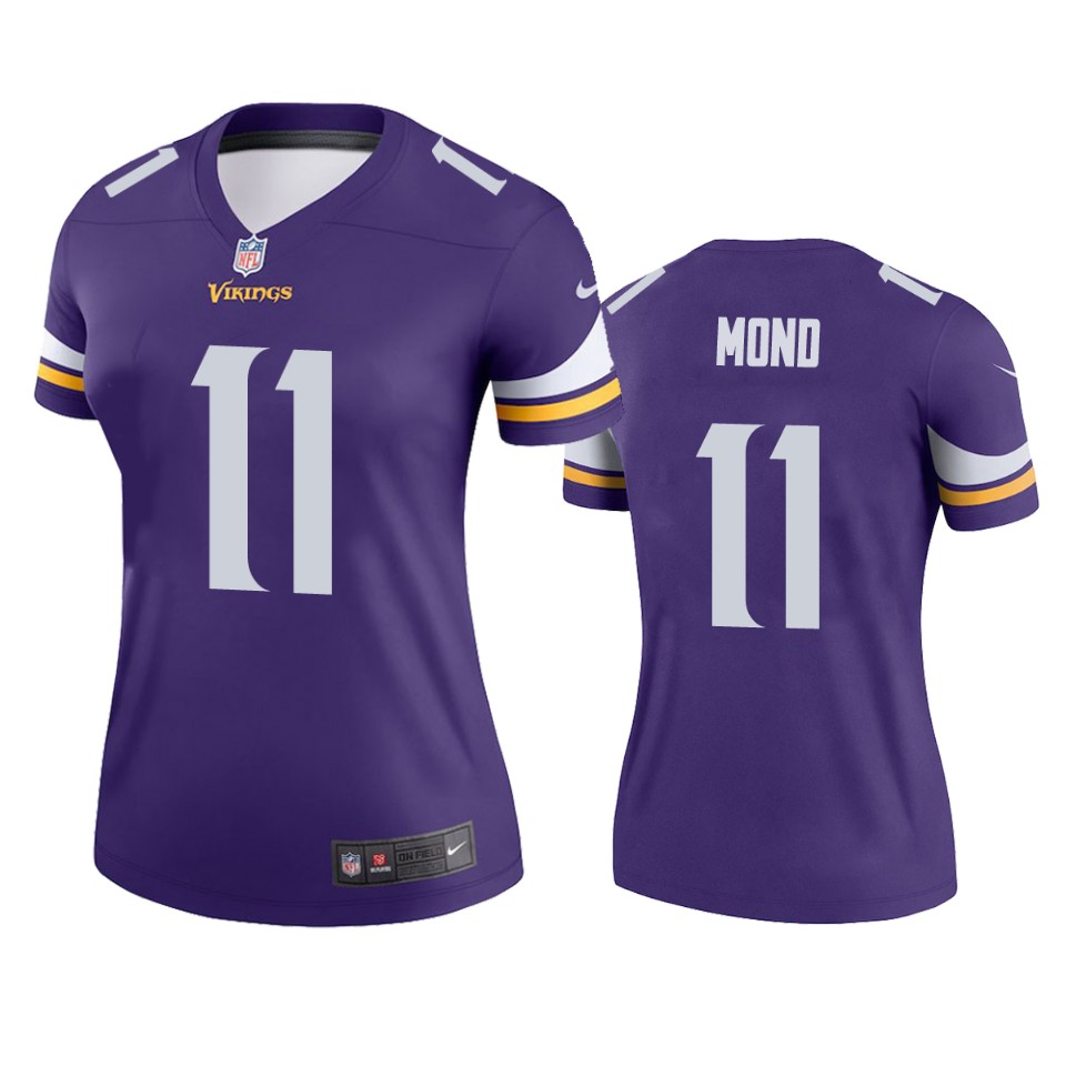 women vikings kellen mond purple legend jersey