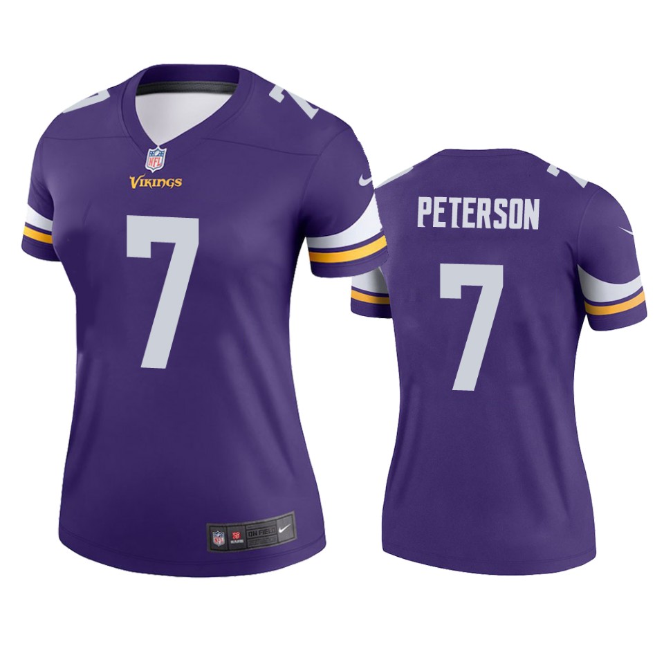 women vikings patrick peterson purple legend jersey