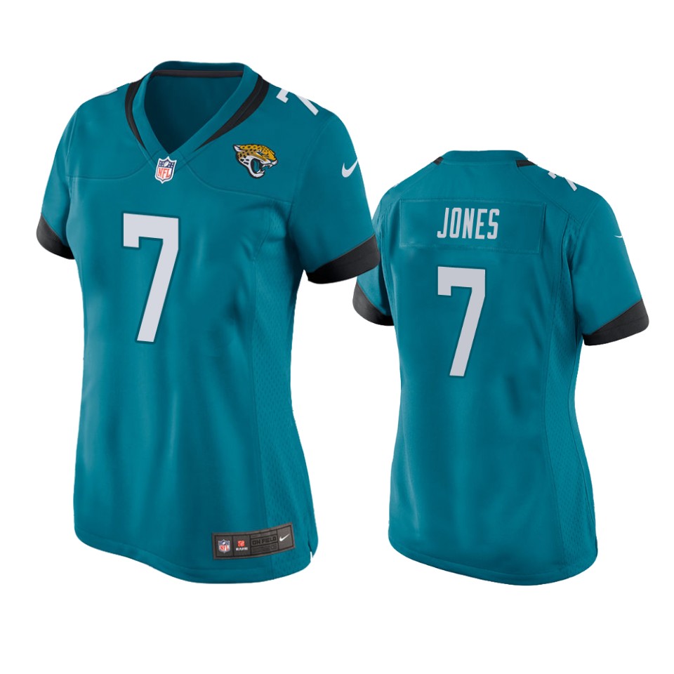 women zay jones jaguars game teal jersey