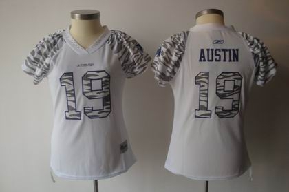 women zebra field flirt dallas cowboys 19 miles austin white jerseys