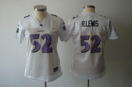 womens sweetheart baltimore ravens 52 ray lewis white
