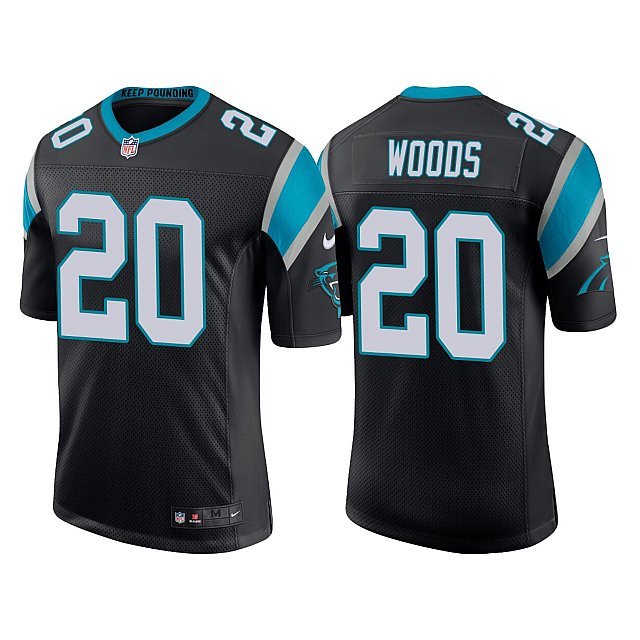 xavier-woods-classic-limited-panthers-black-jersey-middle