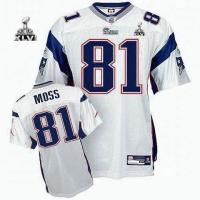youth 2012 super bowl xlvi new england patriots #81 randy moss white
