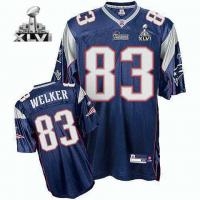 youth 2012 super bowl xlvi new england patriots #83 wes welker blue