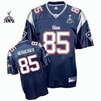 youth 2012 super bowl xlvi new england patriots #85 chad ochocinco blue