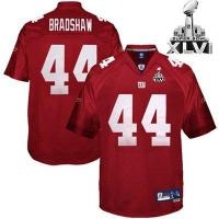 youth 2012 super bowl xlvi new york giants #44 ahmad bradshaw red