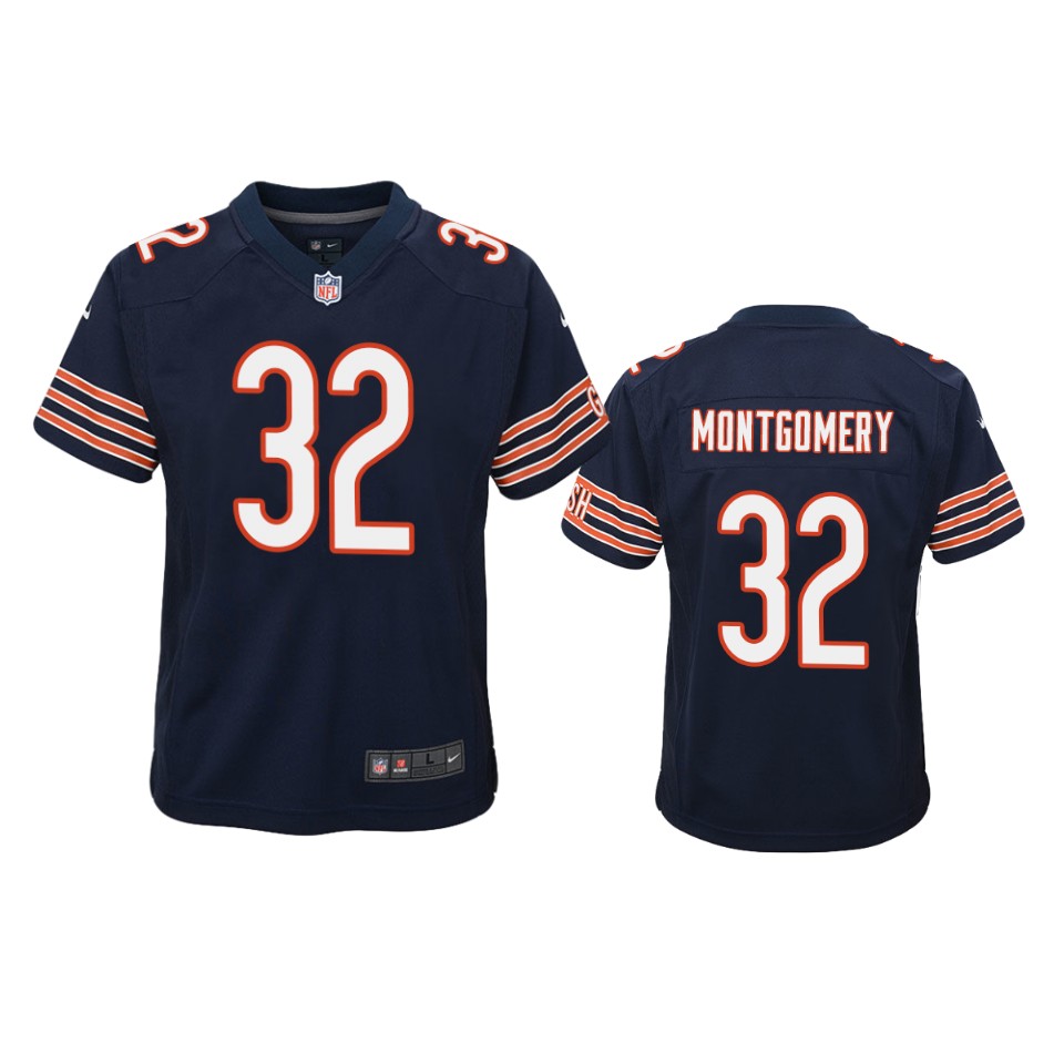 youth bears david montgomery navy game jersey