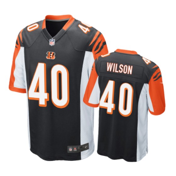 youth black brandon wilson pro line jersey