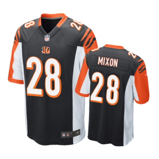 youth black joe mixon pro line jersey