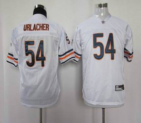youth chicago bears 54 urlacher white color jersey