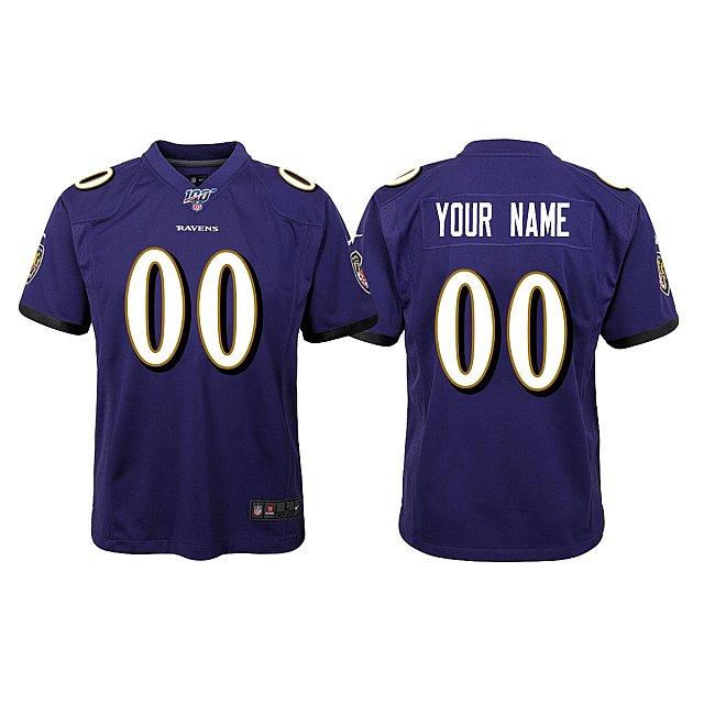 youth-custom-100th-season-baltimore-ravens-purple-game-jersey-middle