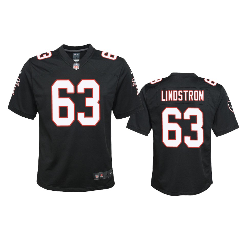 youth-falcons-chris-lindstrom-black-2020-throwback-game-jersey