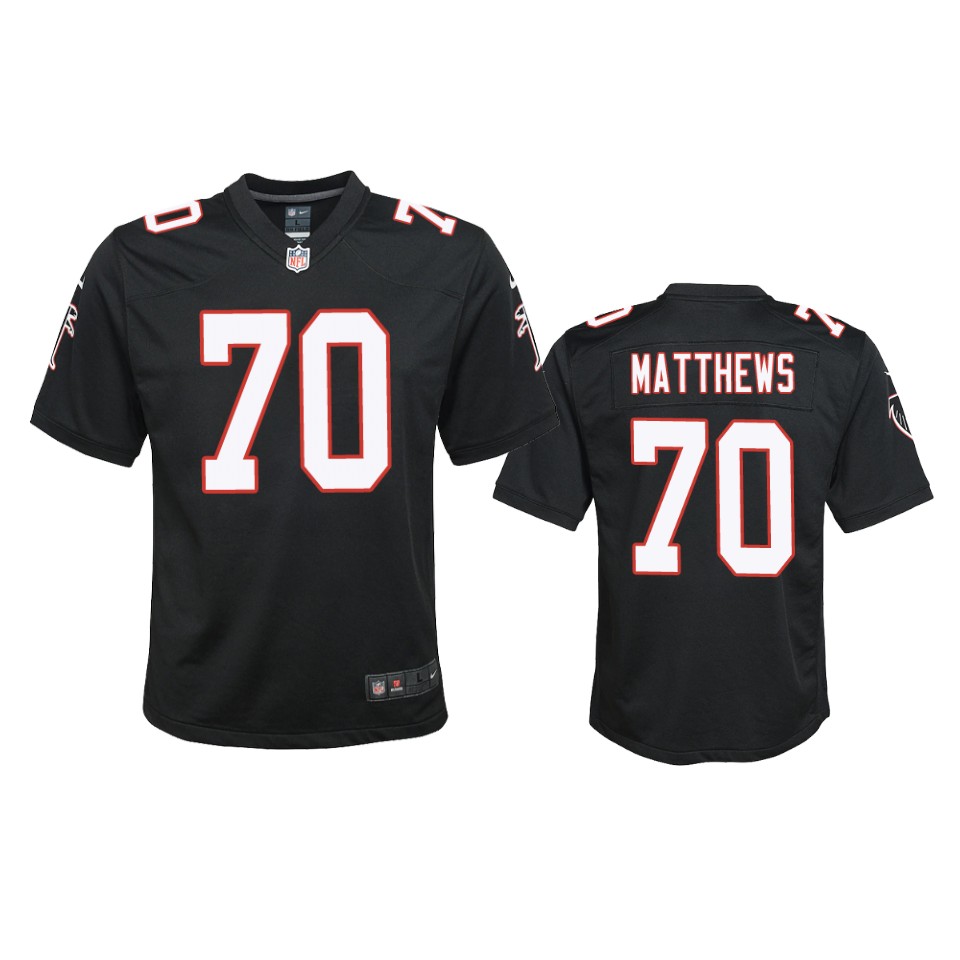 youth-falcons-jake-matthews-black-2020-throwback-game-jersey