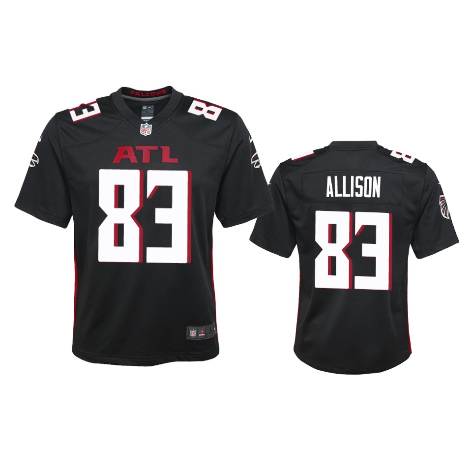 youth-geronimo-allison-falcons-black-game-jersey