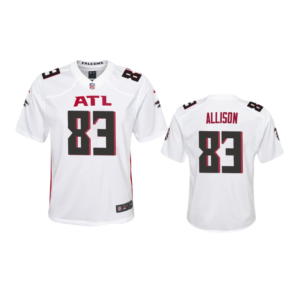 youth-geronimo-allison-falcons-white-game-jersey