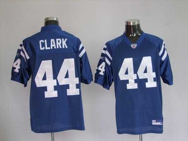 youth indianapolis colts 44 clrak blue jerseys