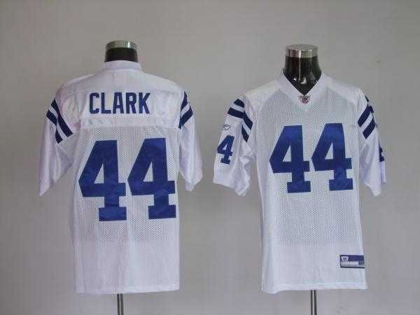 youth indianapolis colts 44 clrak white jerseys
