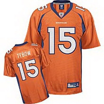 youth jersey denver broncos 15 tim tebow alternate orange