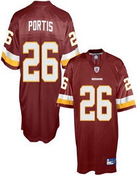 youth jerseys washington redskins 26 clinton portis red