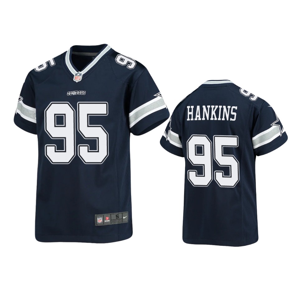 youth johnathan hankins cowboys navy game jersey