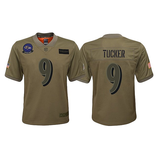 youth-justin-tucker-baltimore-ravens-2019-salute-to-service-camo-game-jersey-middle