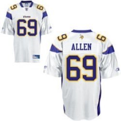 youth minnesota vikings 69 jared allen color white
