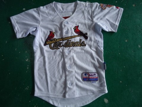 youth mlb jerseys st.louis cardinals blank white