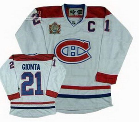 youth montreal canadiens 21 brian gionta 2011 heritage classic jersey white