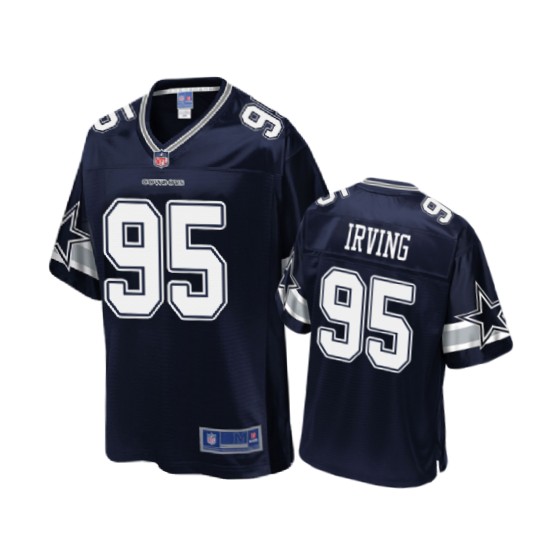 youth navy david irving pro line jersey 0a