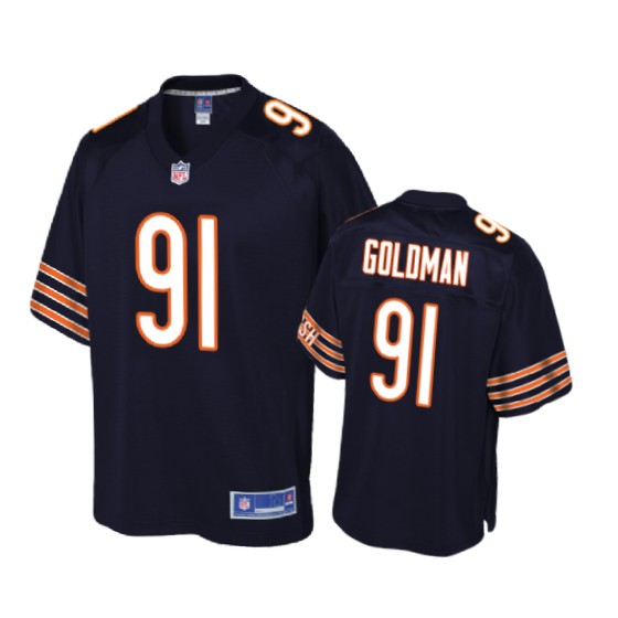 youth navy eddie goldman pro line jersey