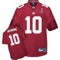 youth new york giants #10 eli manning 2012 super bowl xlvi jersey red