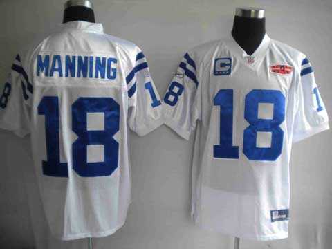 youth nfl jerseys 2010 super bowl indianapolis colts 18 peyton manning white
