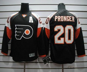 youth nhl jerseys philadelphia flyers #20 pronger black