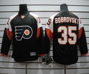 youth nhl jerseys philadelphia flyers #35 bobrovsky black