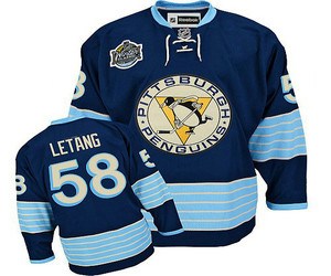 youth nhl jerseys pittsburgh penguins #58 letang dk.blue (2011 winter classic)