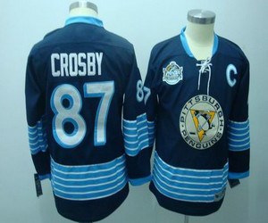 youth nhl jerseys pittsburgh penguins #87 crosby blue (2011 winter classic)