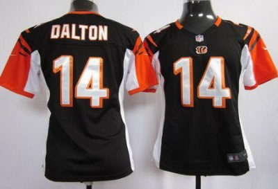 youth NEW cincinnati bengals 14 andy dalton black jerseys