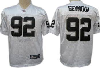 youth oakland raiders 92 richard seymour white jerseys