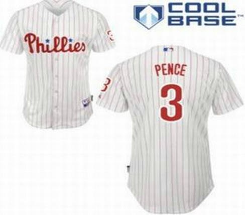 youth philadelphia phillies 3 hunter pence white jersey