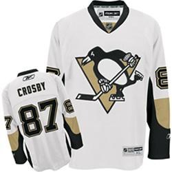 youth pittsburgh penguins 87 crosby white jerseys