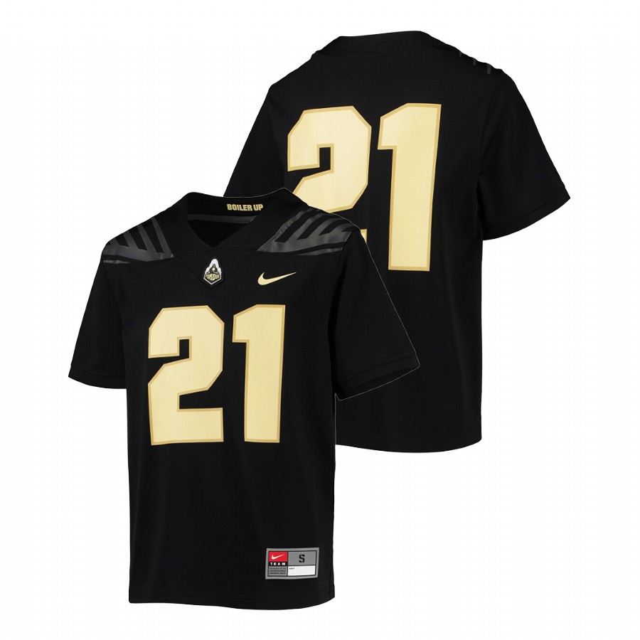 youth purdue boilermakers untouchable replica college football black jersey
