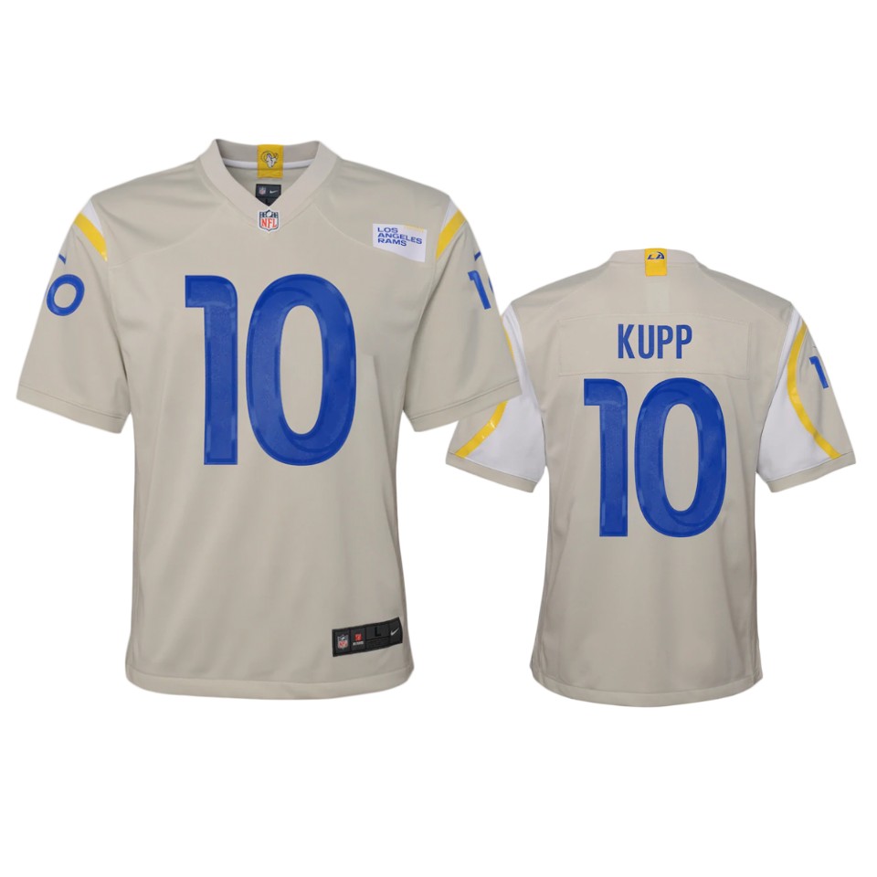 youth rams cooper kupp bone 2020 game jersey