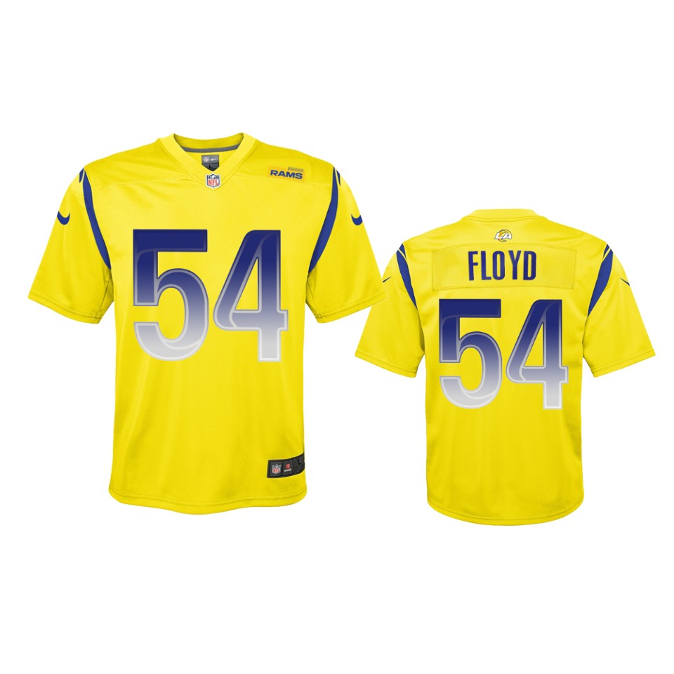 youth rams leonard floyd gold inverted legend jersey