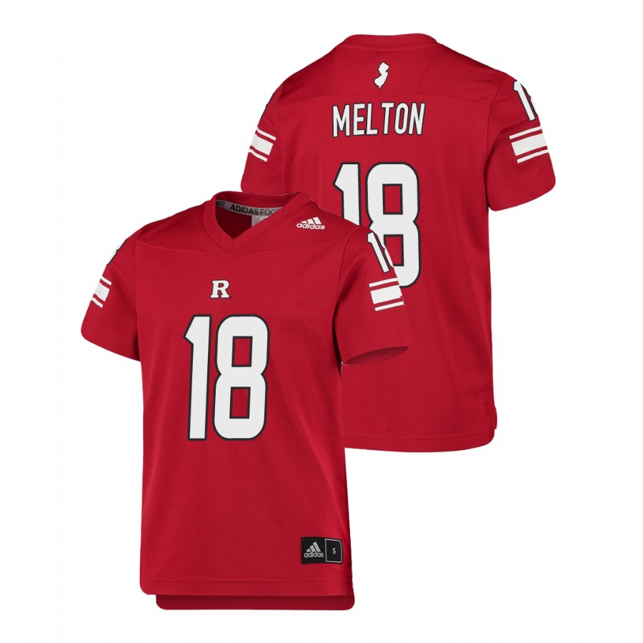 youth-rutgers-scarlet-knights-bo-melton-scarlet-replica-college-football-jersey