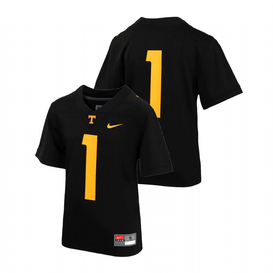 youth tennessee volunteers black college football alternate untouchable jersey