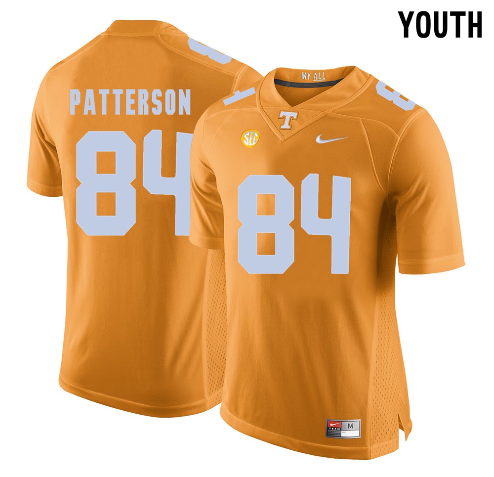 youth tennessee volunteers orange cordarrelle patterson college football jersey