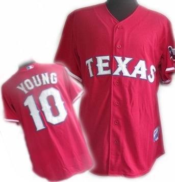 youth texas rangers 10 michael young jersey red