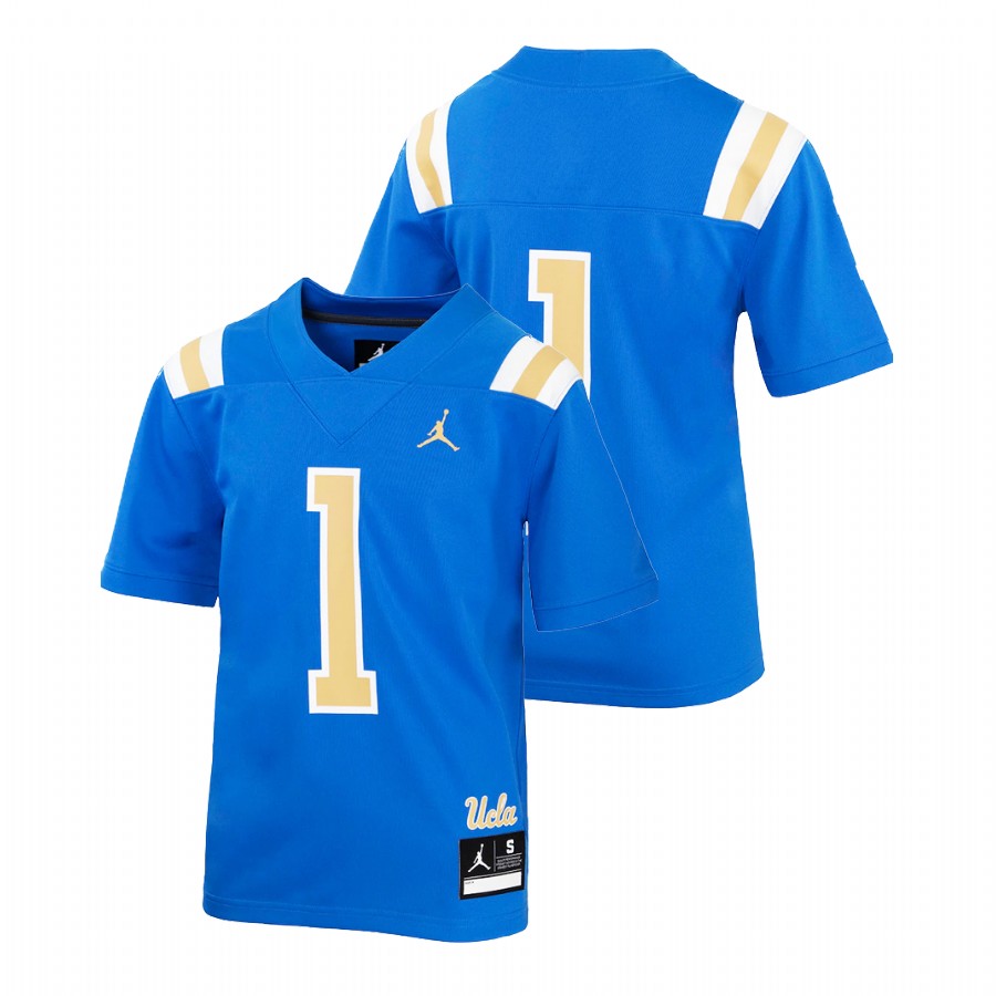 youth ucla bruins blue college football untouchable jersey